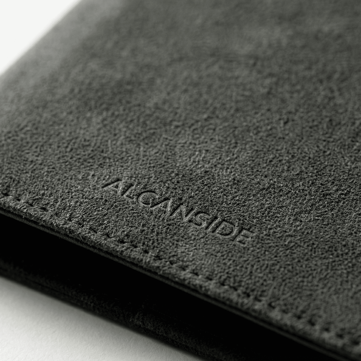 Alcantara Passport Cover - Space Grey