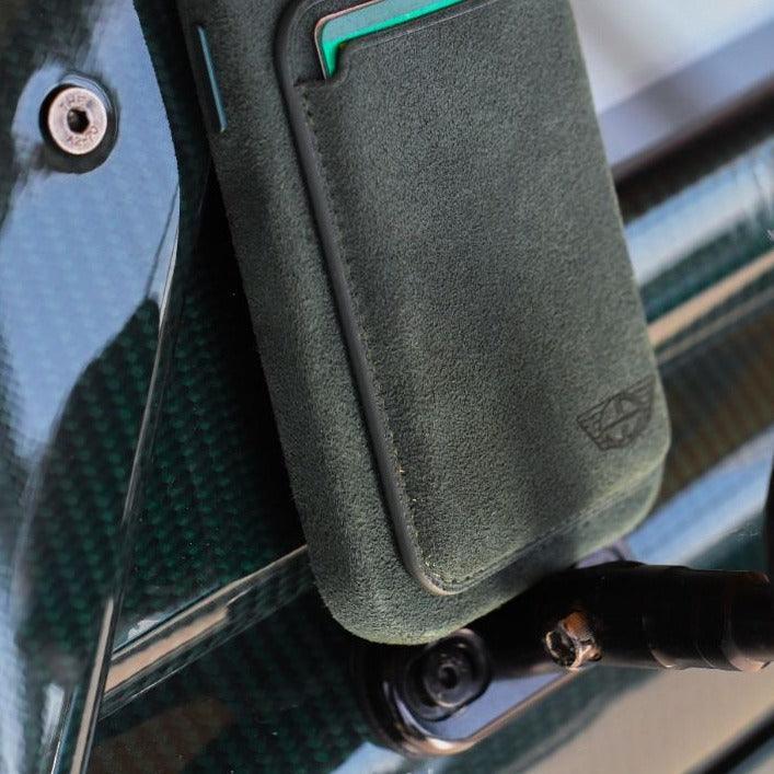 Donkervoort - Alcantara MagSafe Wallet - Space Grey