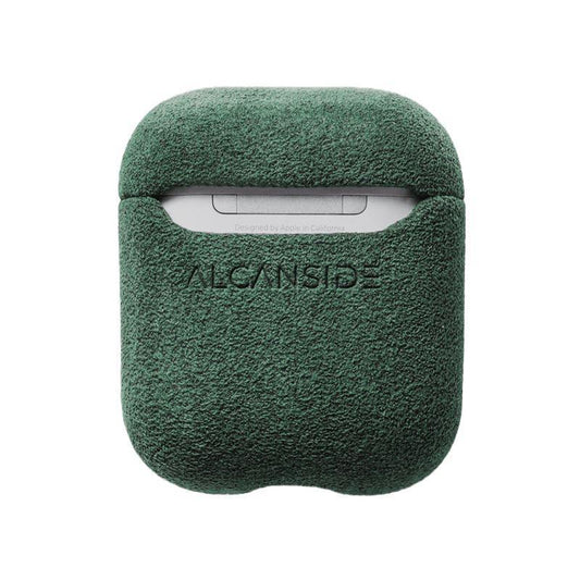 Donkervoort F22 - AirPods 1/2 Gen Alcantara Case - Midnight Green