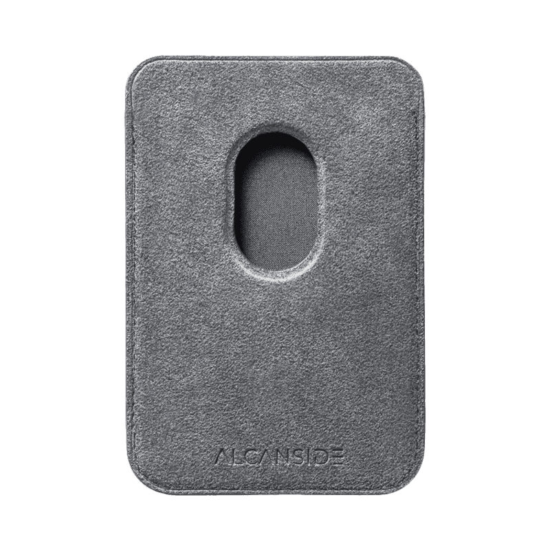 Donkervoort F22 - Alcantara MagSafe Wallet - Nardo Gray