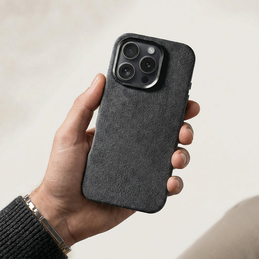 iPhone 16 Pro Max - Alcantara Case - Space Grey