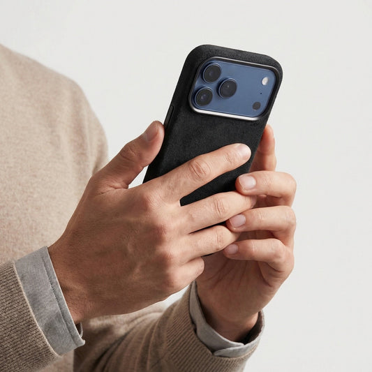 iPhone 17 Pro - Alcantara Case - Deep Black