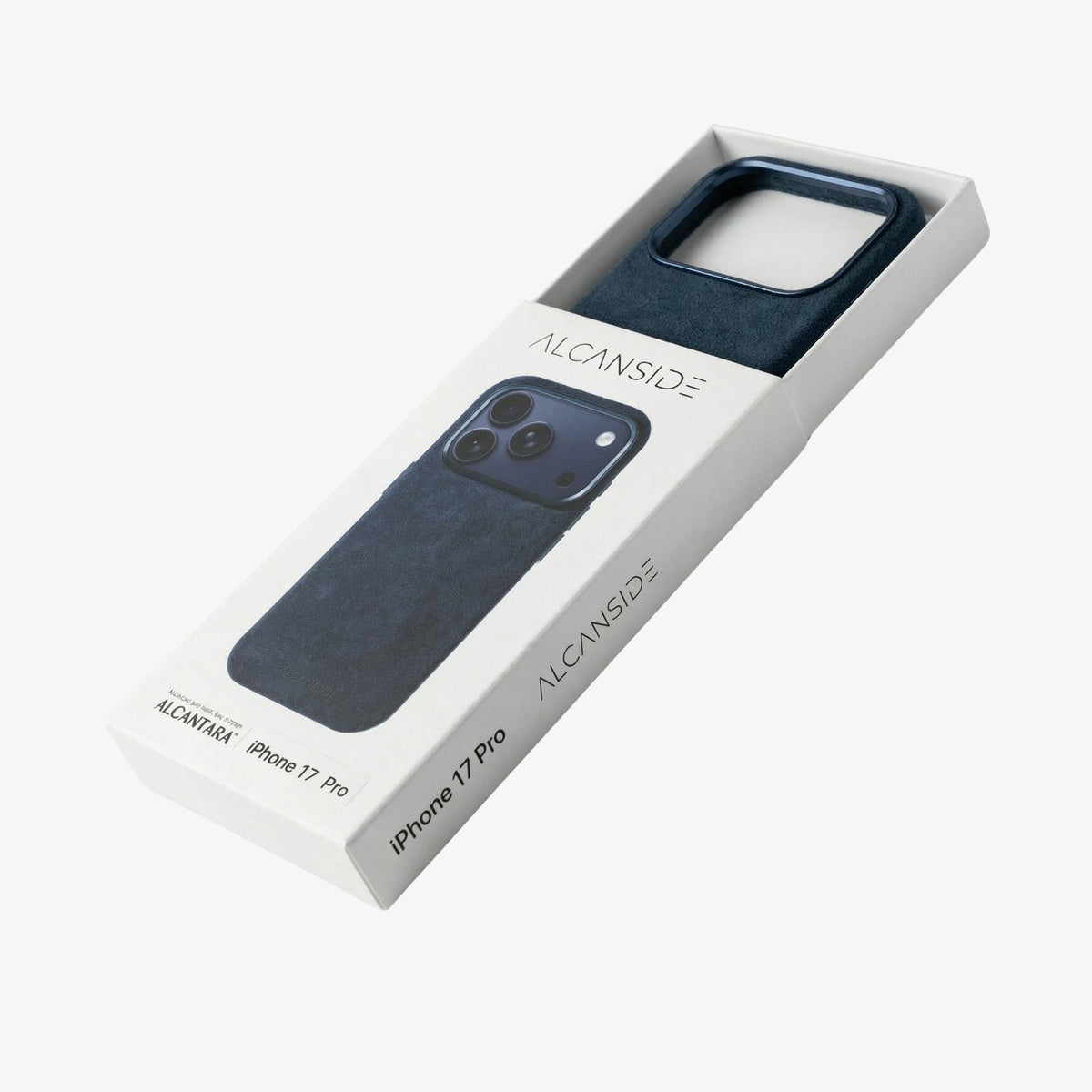 iPhone 17 Pro - Alcantara Case - Navy Blue