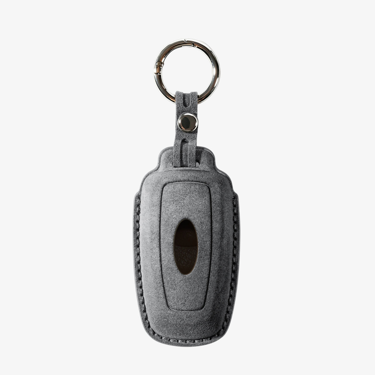 Alcantara Car Key Fob Cover for Ford  Model A - Space Grey