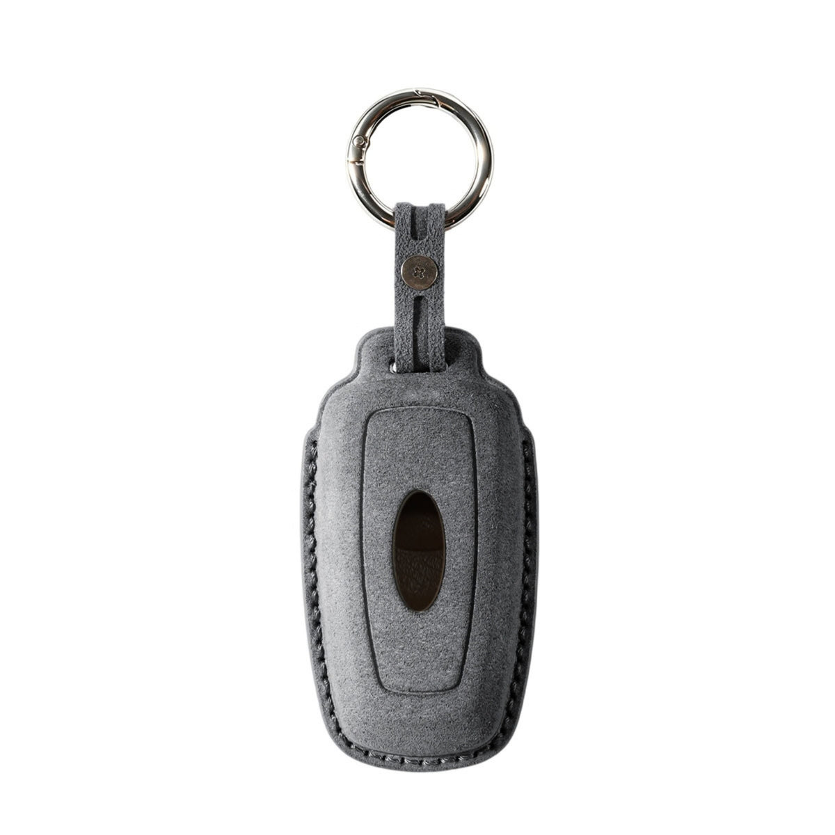Alcantara Car Key Fob Cover for Ford  Model B - Space Grey