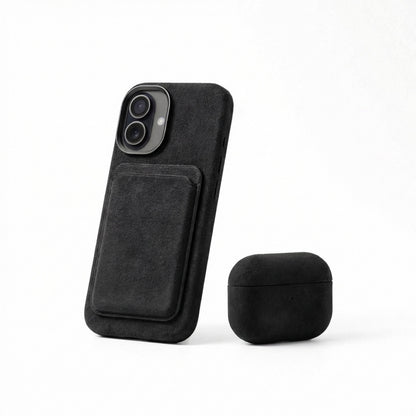 iPhone 17 - Alcantara Case - Deep Black