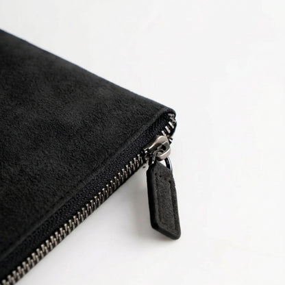 Alcantara Pouch - Deep Black
