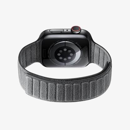 alcantara apple watch band - Nardo Gray