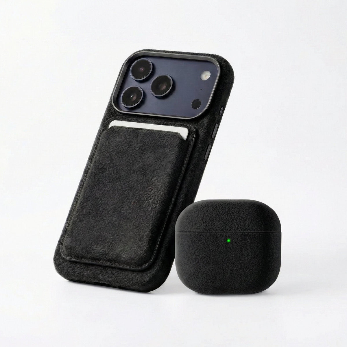 AirPods (5th generation) Alcantara Case - Deep Black