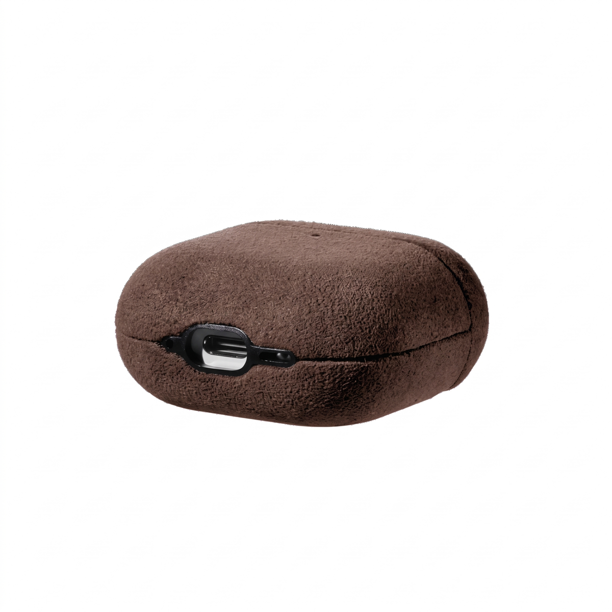 AirPods (4th generation) Alcantara Case - Chocolate Brown