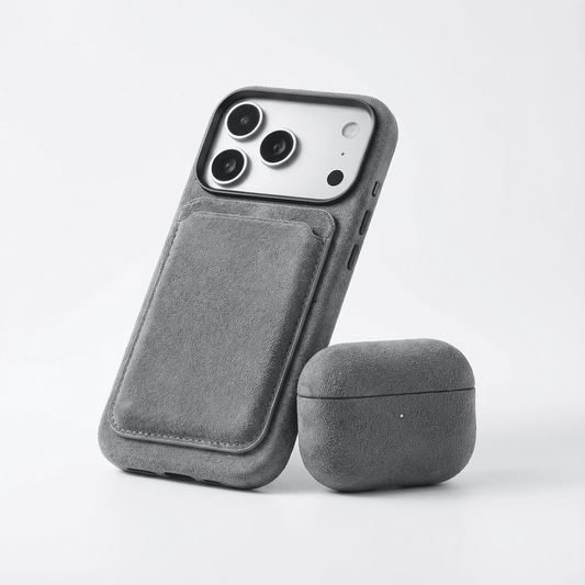 AirPods Pro (3rd Generation) Alcantara Case - Nardo Gray