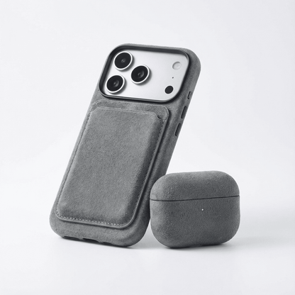 AirPods Pro (2nd Generation) Alcantara Case - Nardo Gray