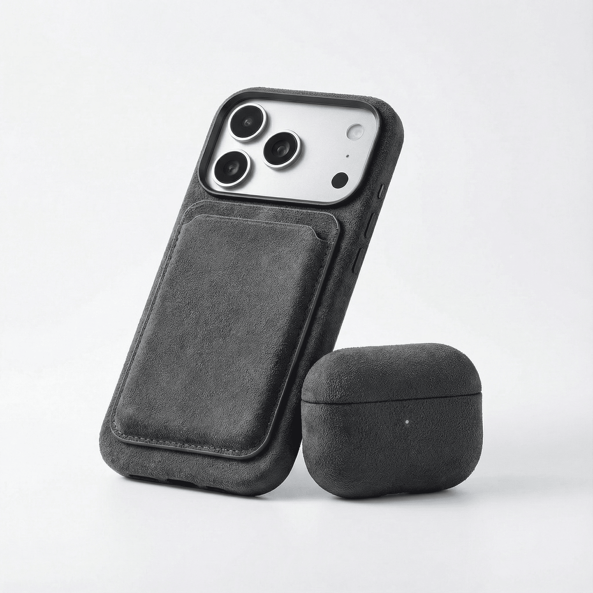 AirPods Pro (2nd Generation) Alcantara Case - Space Grey