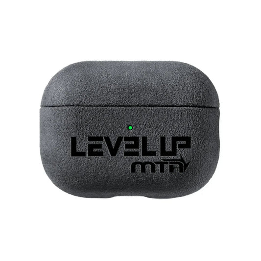 AirPods Pro Alcantara Case - LEVEL UP MTA - Space Grey