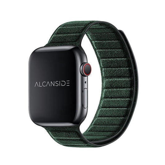 Alcantara Apple Watch Band - Midnight Green - 38/40/41/42mm