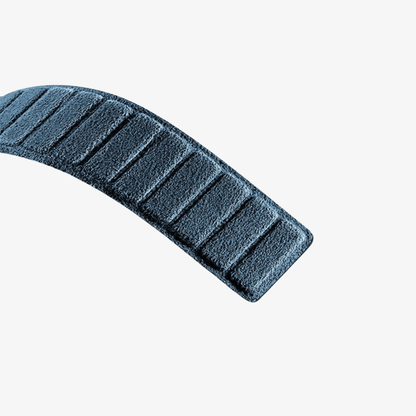 alcantara apple watch band - Ocean Blue