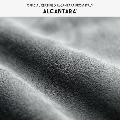 alcantara apple watch band with buckle - Nardo Gray