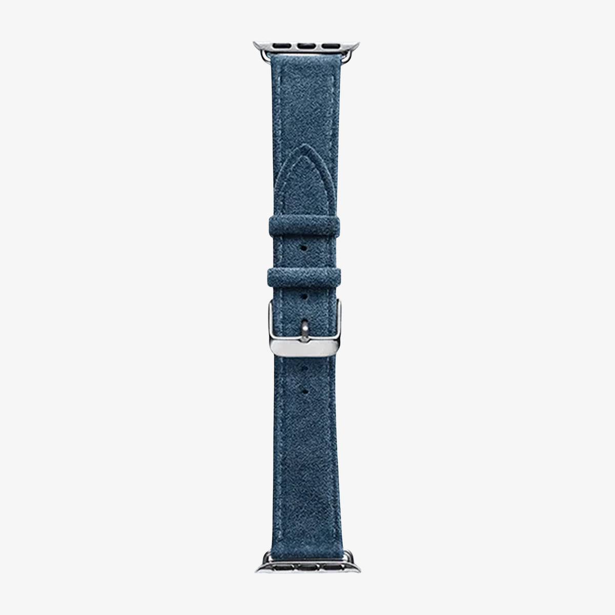 Alcantara Apple Watch Band With Buckle - Ocean Blue - 38/40/41/42mm