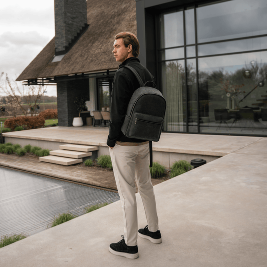 Alcantara Backpack - Space Grey