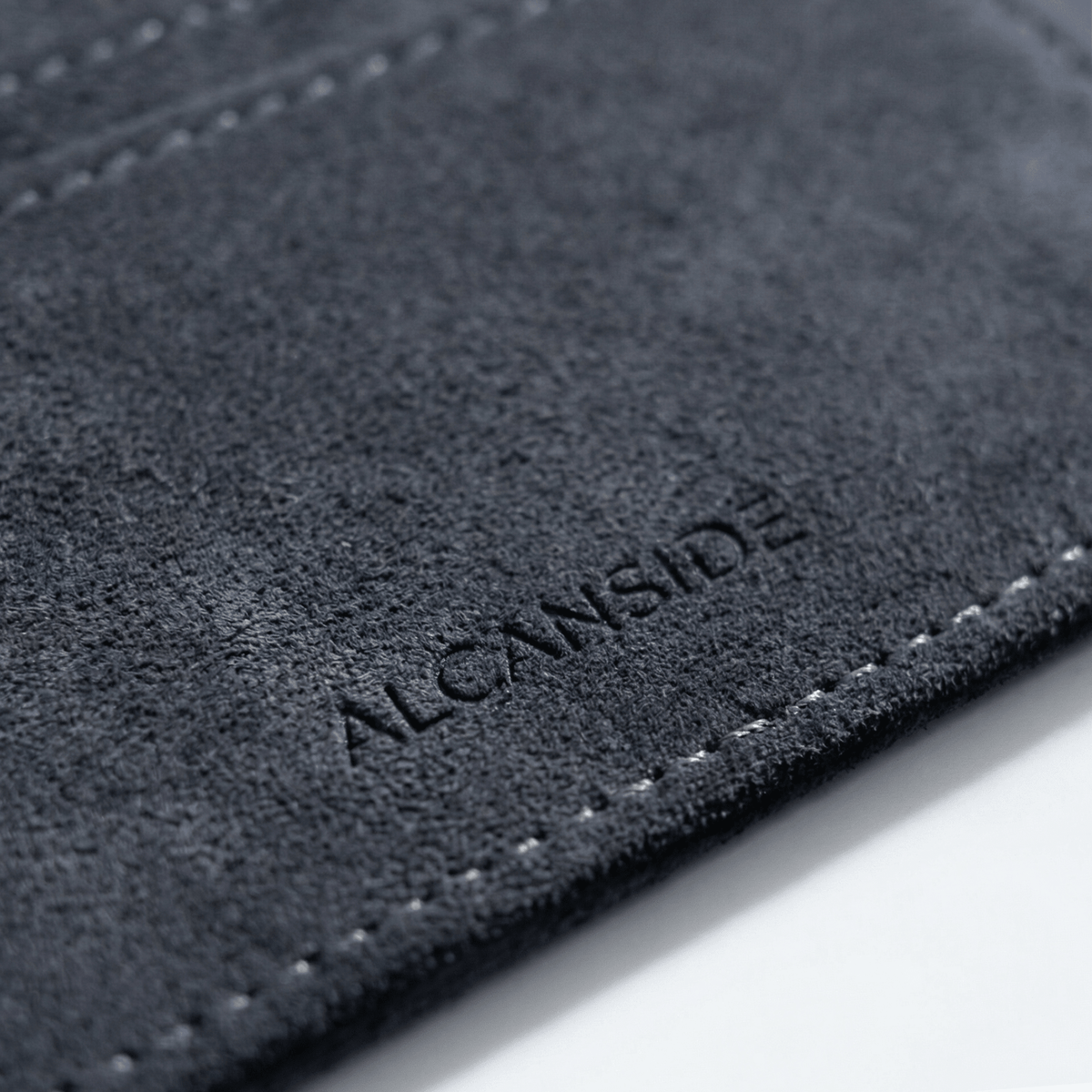 Alcantara Card Wallet - Space Grey
