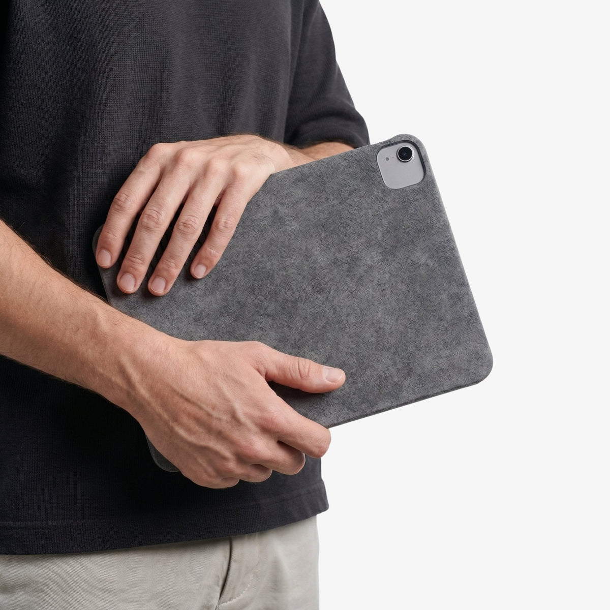 Alcantara iPad Cover - For iPad Air 2026  (13 inch) - Space Grey