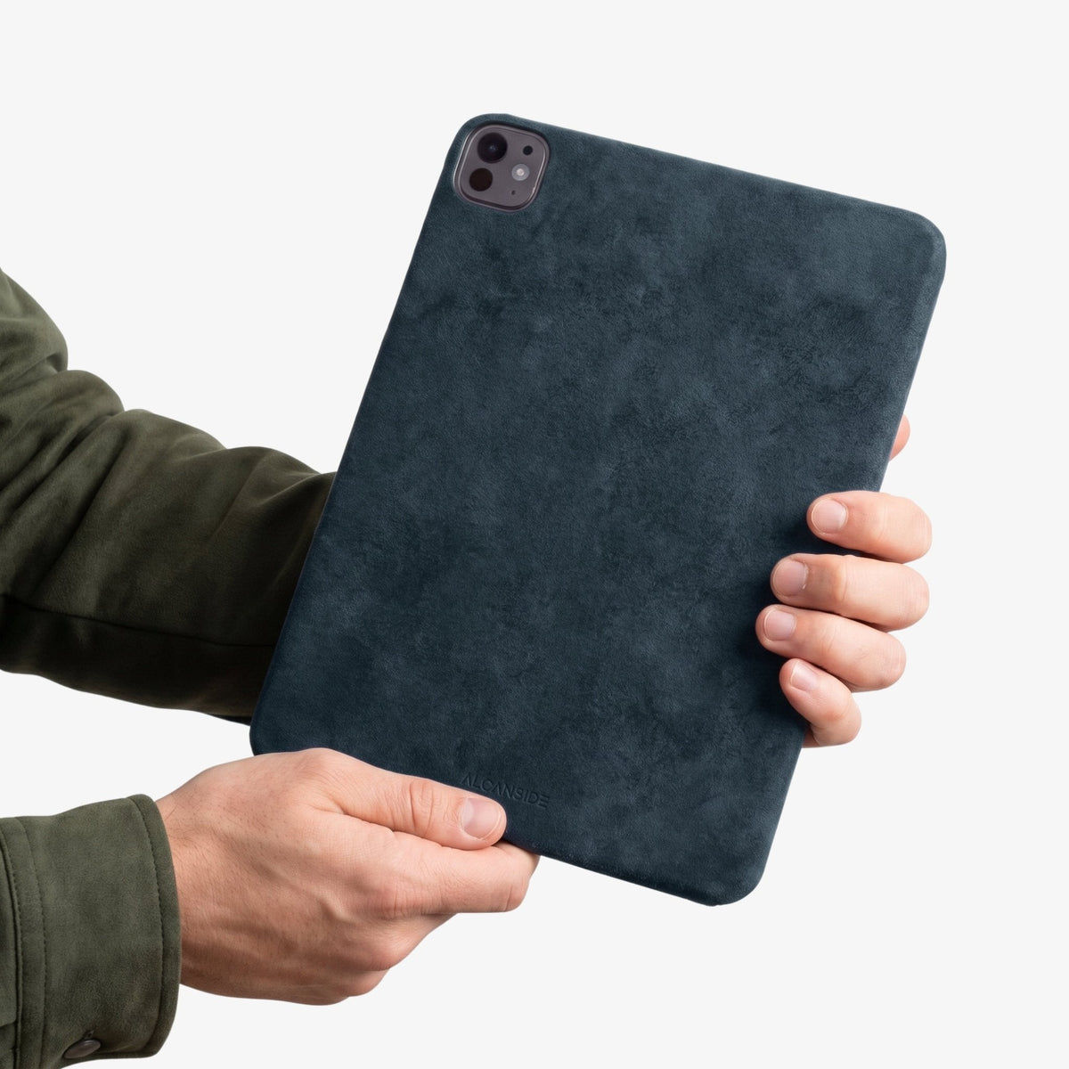 Alcantara iPad Cover - For iPad Pro (11 inch) - Navy Blue