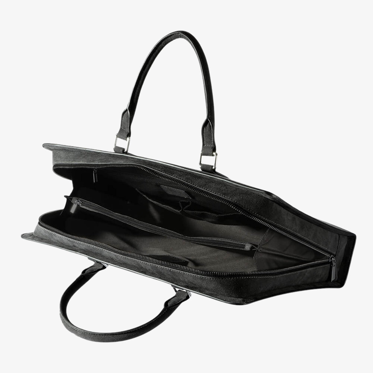 Alcantara Laptop Bag - Space Grey