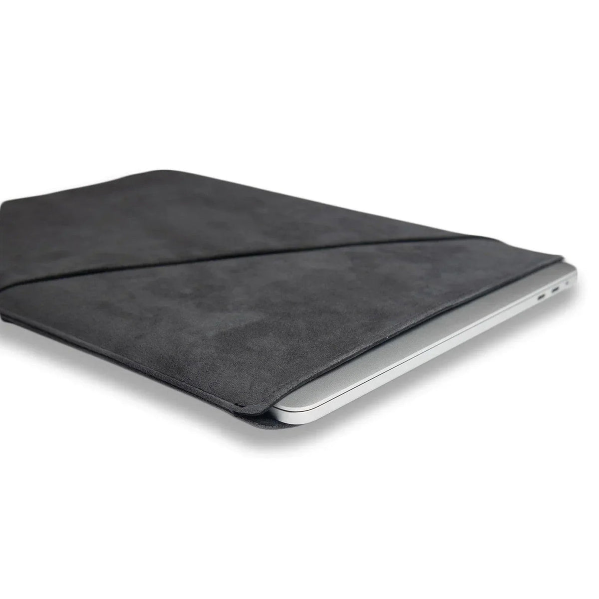 Alcantara Laptop Sleeve - 13 & 14 Inch - Space Grey