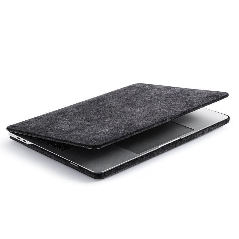 Alcantara MacBook Air Cover - For 13.6 inch (2022 M2 - 2025 M4) - Space Grey