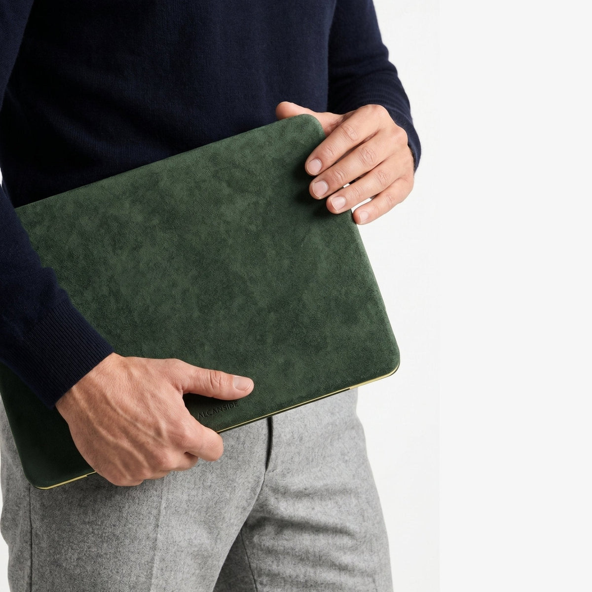 Alcantara MacBook Neo Cover – For 13 inch (2026) – Midnight Green