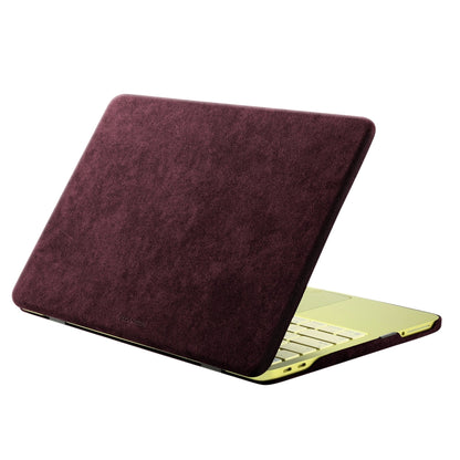 Alcantara MacBook Neo Cover - For 13 inch (2026) - Wine Red