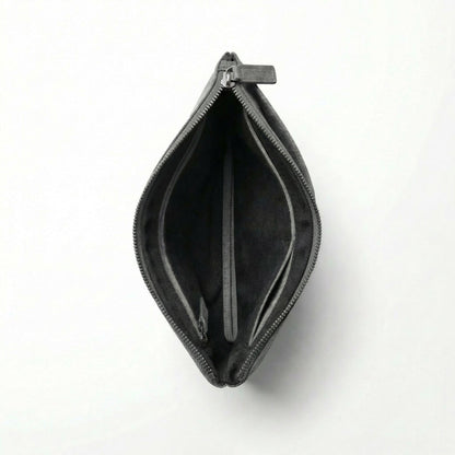 Alcantara Pouch - Nardo Gray