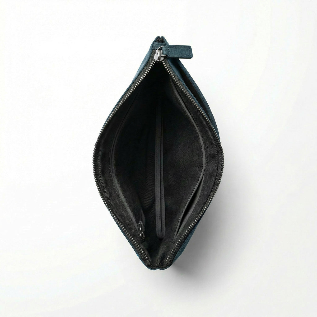 Alcantara Pouch - Navy Blue