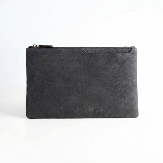 Alcantara Pouch - Space Grey