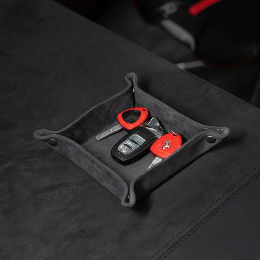 Alcantara Tray - Space Grey