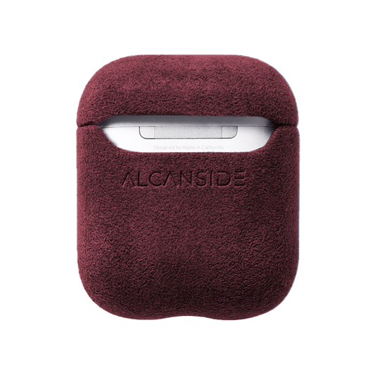 Donkervoort - AirPods 1/2 Gen Alcantara Case - Wine Red