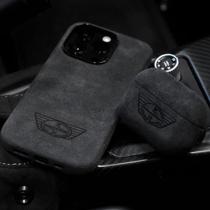 Donkervoort - AirPods (3rd generation) Alcantara Case - Space Grey