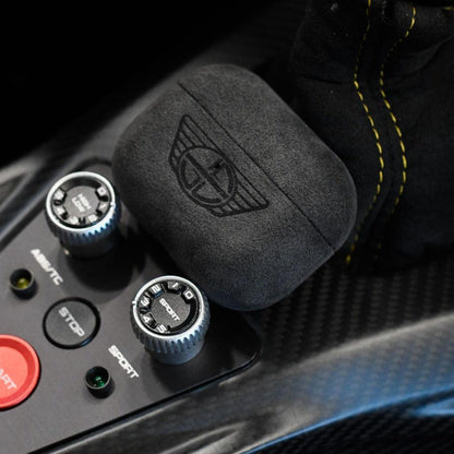 Donkervoort - AirPods Pro (2nd Generation) Alcantara Case - Space Grey