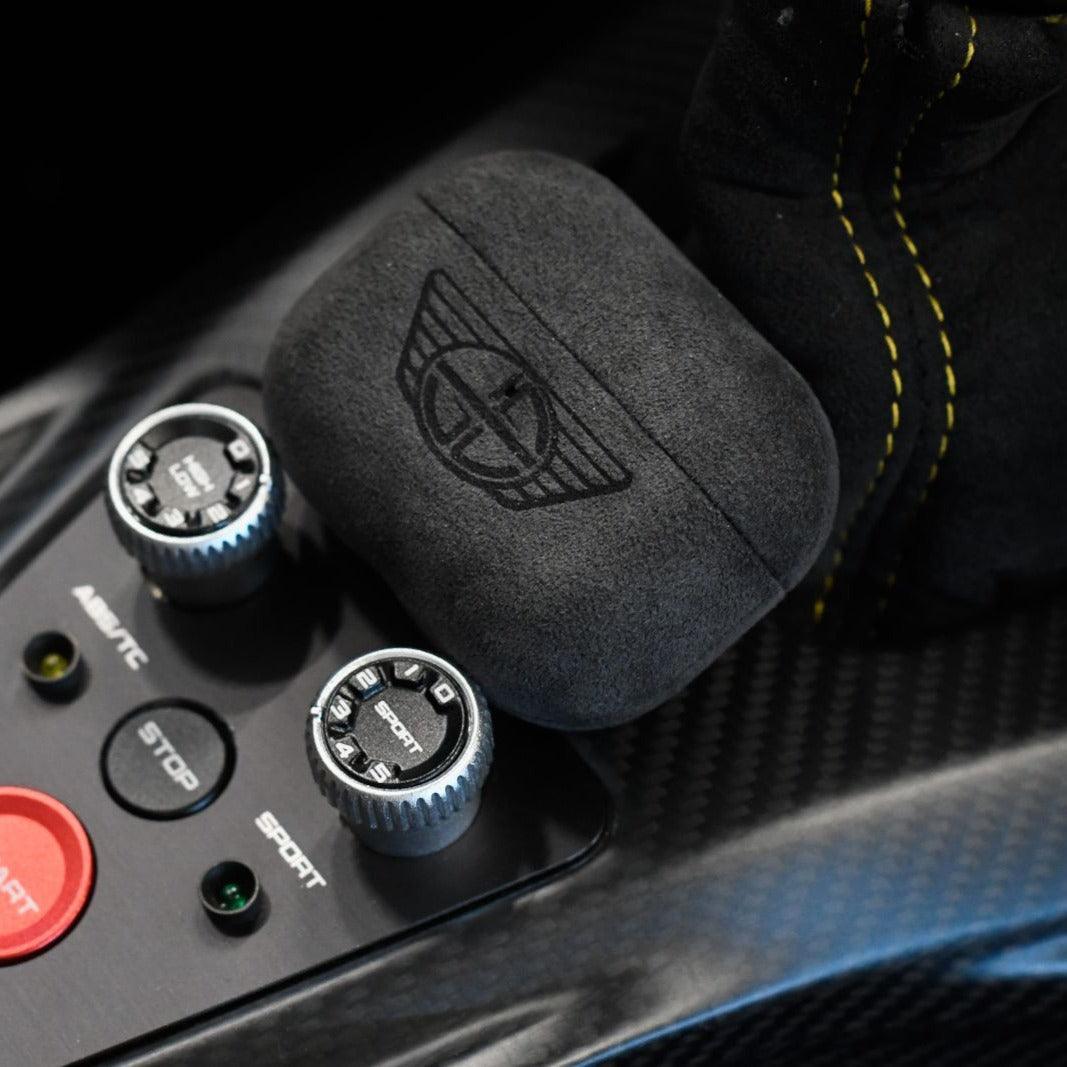 Donkervoort - AirPods Pro Alcantara Case - Space Grey
