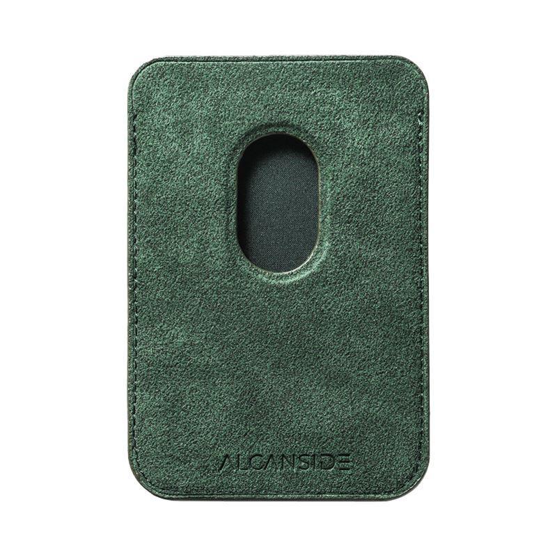 Donkervoort - Alcantara MagSafe Wallet - Midnight Green