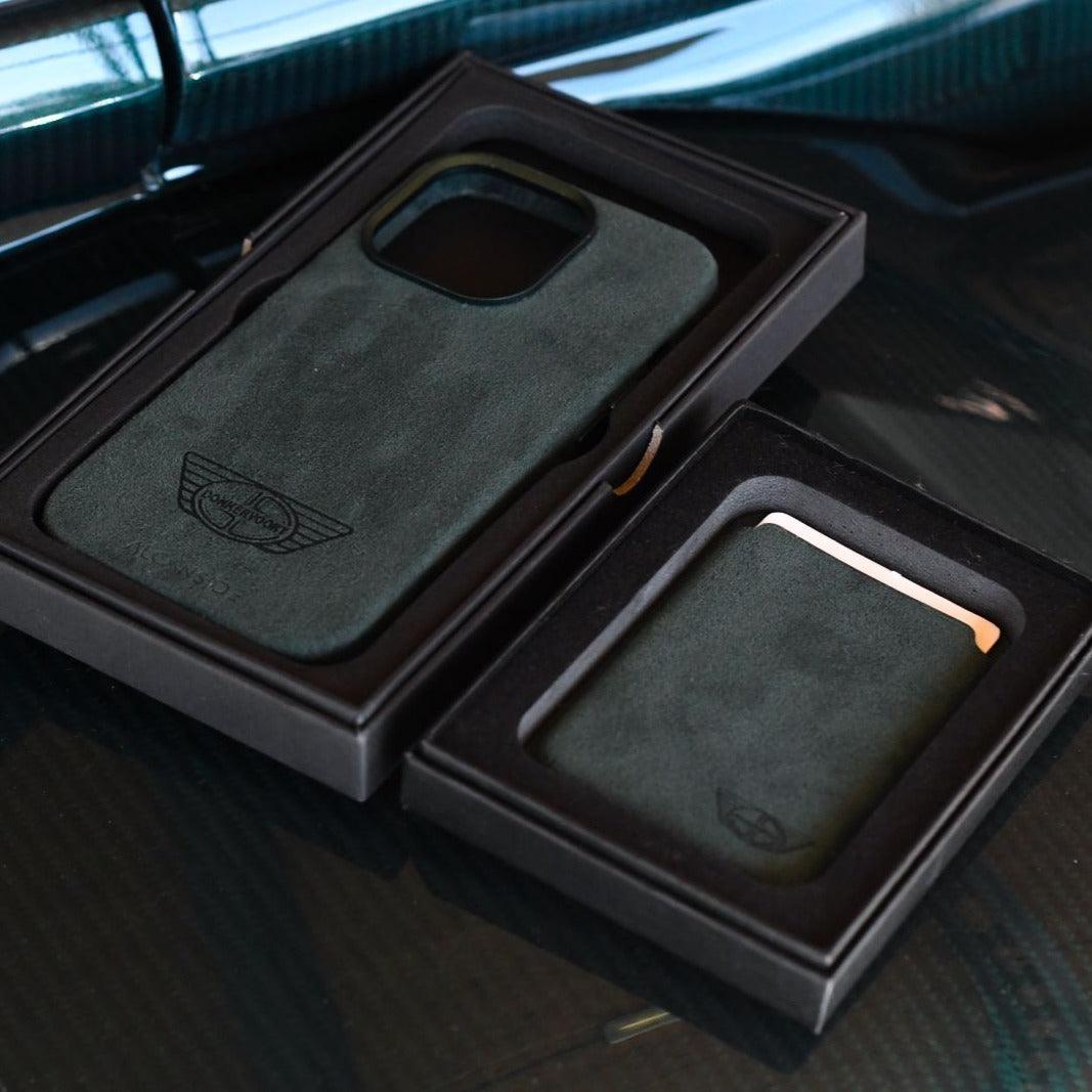 Donkervoort - Alcantara MagSafe Wallet - Space Grey