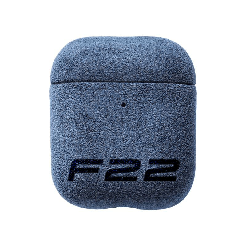 Donkervoort F22 - AirPods 1/2 Gen Alcantara Case - Ocean Blue
