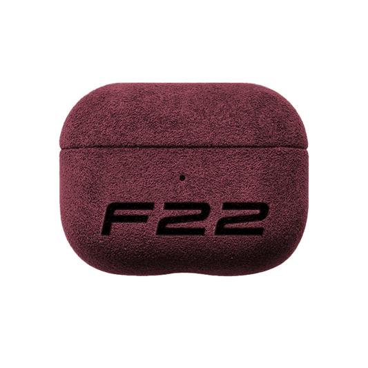 Donkervoort F22 - AirPods Pro Alcantara Case - Wine Red