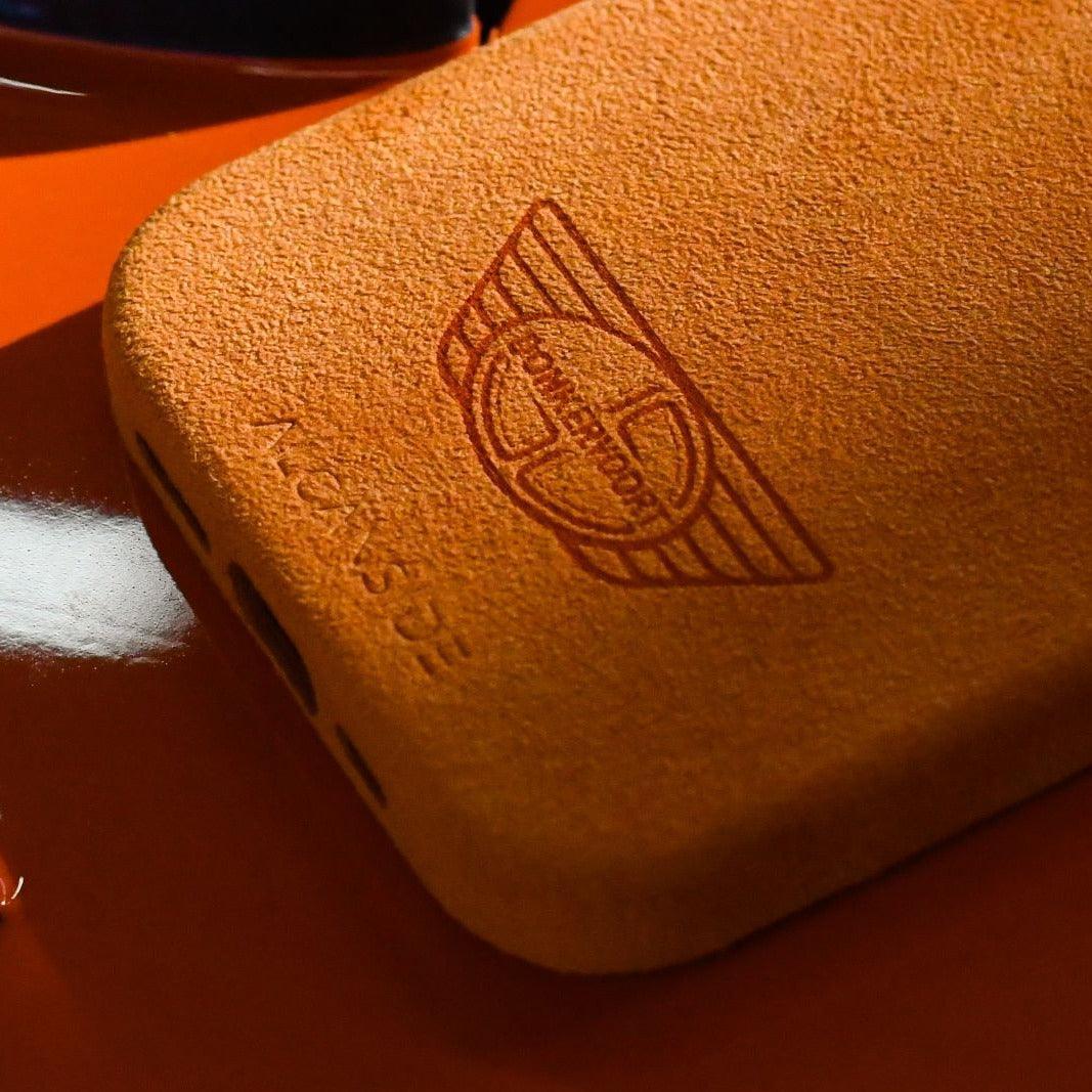 Donkervoort F22 - iPhone Alcantara Case - Orange