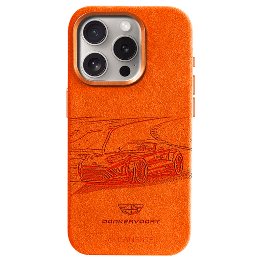 Donkervoort F22 Limited Edition Spa-Francorchamps - iPhone Alcantara Case - Orange