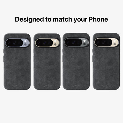Google Pixel 10 - Alcantara Case - Space Grey