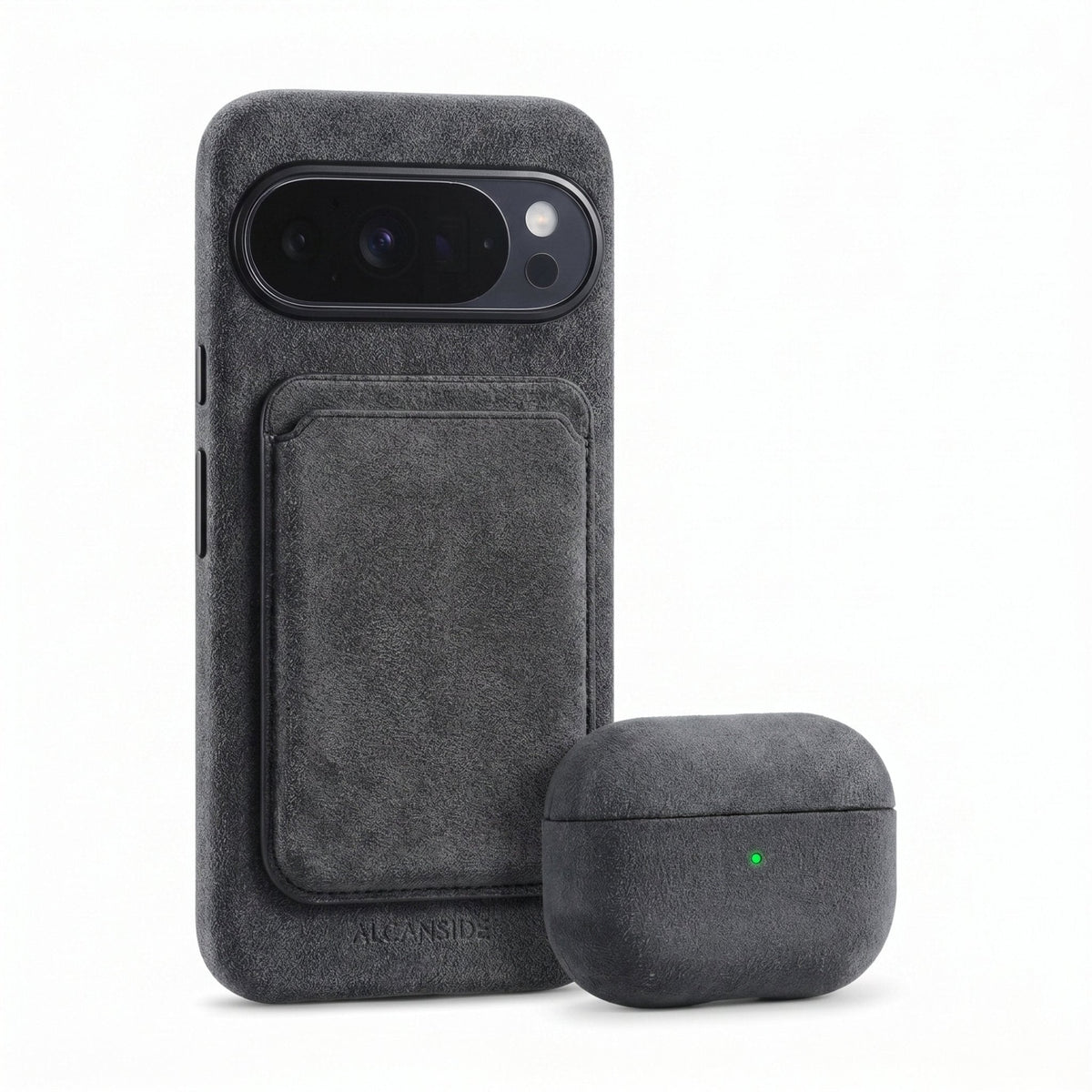 Google Pixel 10 - Alcantara Case - Space Grey