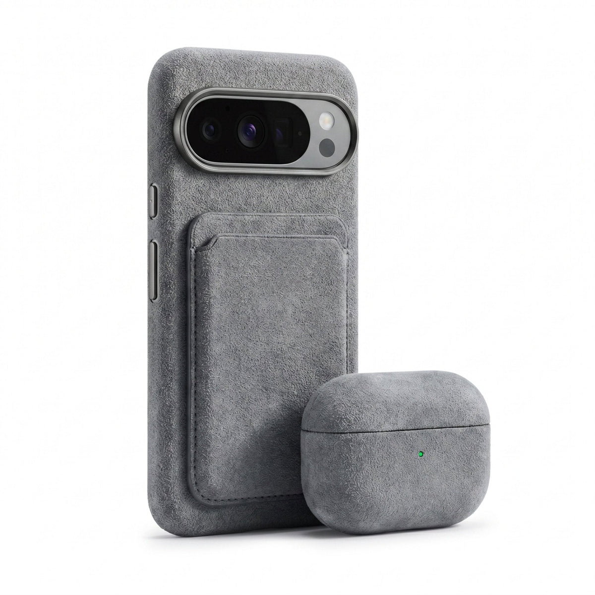Google Pixel 10 Pro - Alcantara Case - Nardo Gray