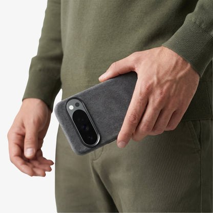 Google Pixel 10 Pro XL - Alcantara Case - Space Grey