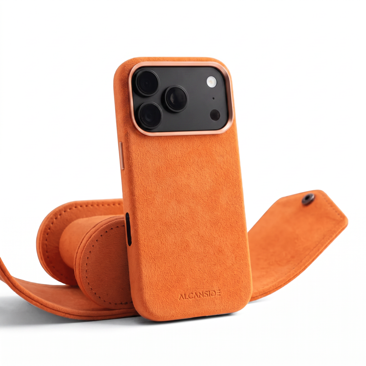 iPhone 18 Pro - Alcantara Case - Orange